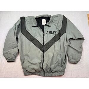 Propper US Army IPFU Physical Fitness Uniform Jacket Gray Small Long